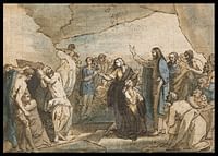 The Raising Of Lazarus By Benjamin West-2