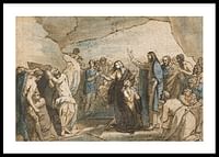 The Raising Of Lazarus By Benjamin West-0
