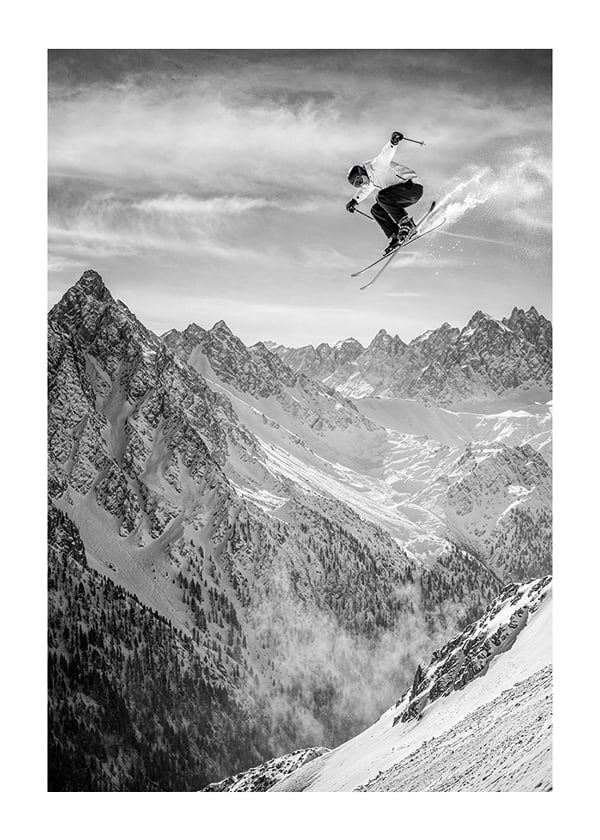 Affiche Soaring Above The Peaks No2