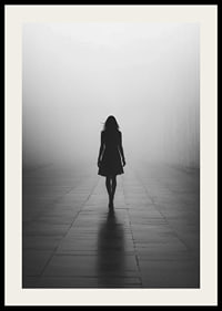 Posts where a woman walks alone in the silence-2
