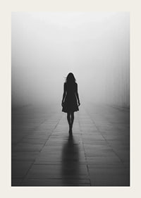 Posts where a woman walks alone in the silence-3
