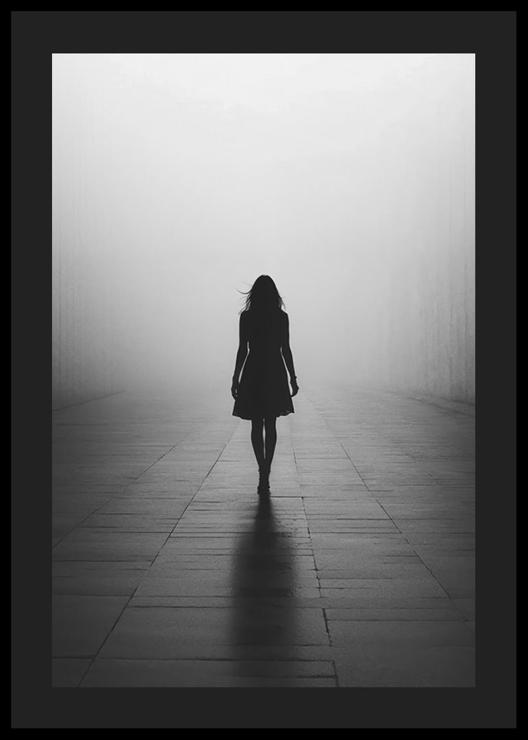 Posts where a woman walks alone in the silence-12