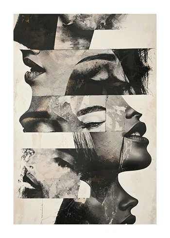 Poster Fragmented Reflections