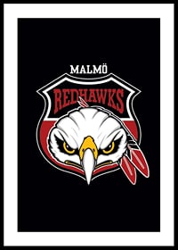 Logo Svart Malmö Redhawks-0