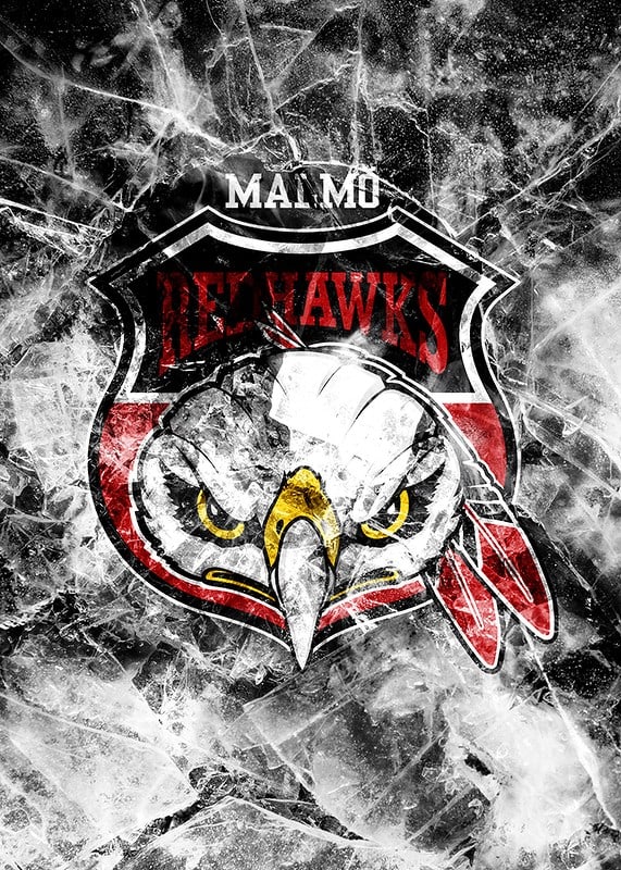 Frozen Logo Malmö Redhawks-12