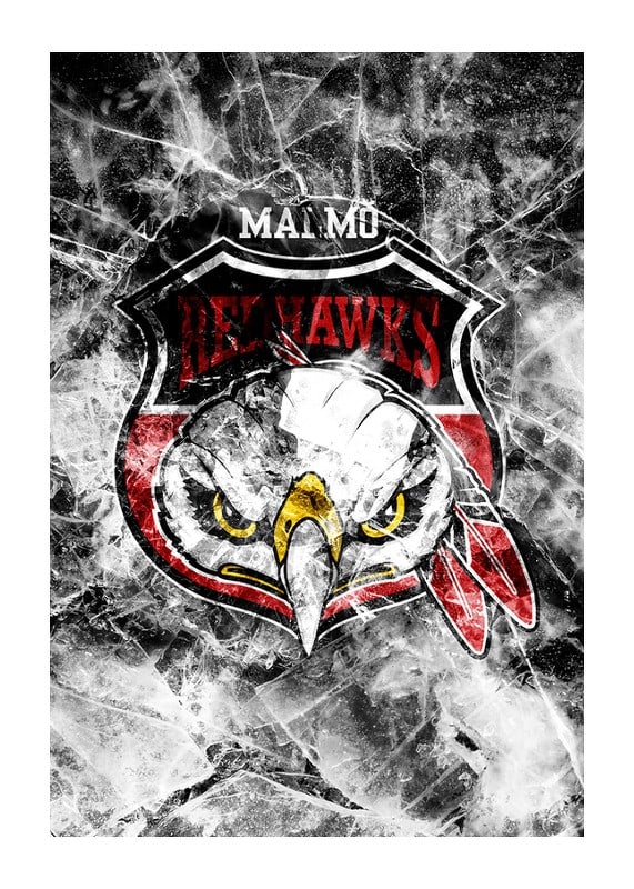 Poster Frozen Logo Malmö Redhawks
