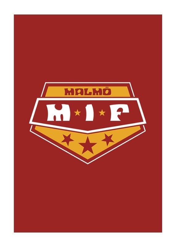 Poster Första Klubbmärke Malmö Redhawks