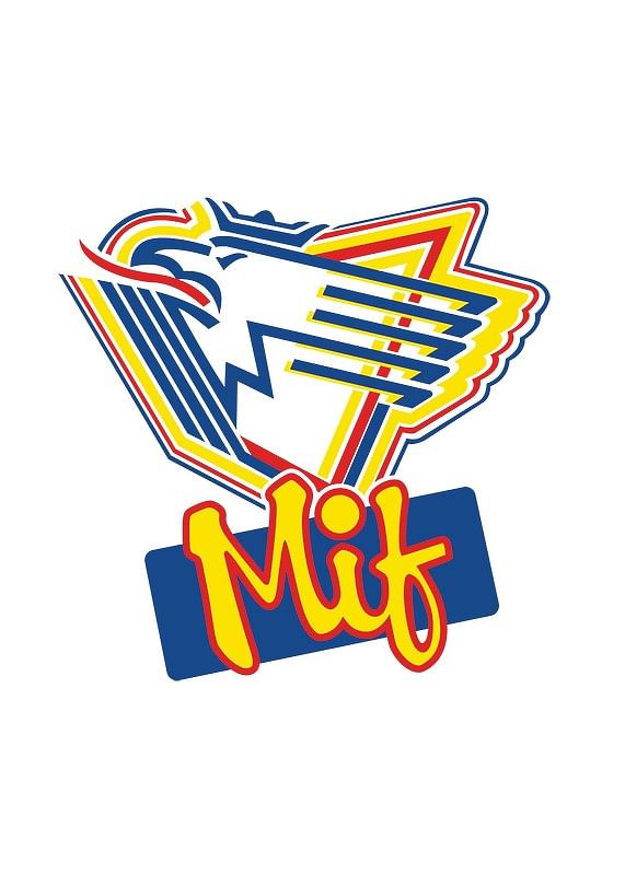 Poster 80-tals Logo Malmö Redhawks