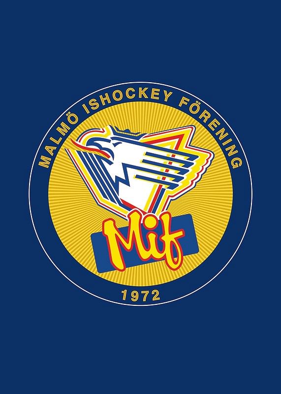 80-tals Logo Blå Malmö Redhawks-12