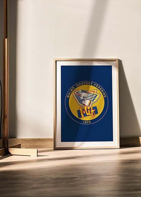 80-tals Logo Blå Malmö Redhawks-12
