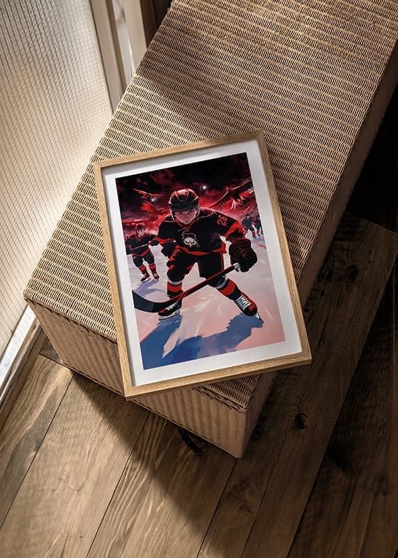 Poster Rise of the Hawks Malmö Redhawks crossfade