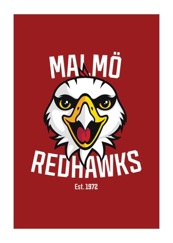 Poster Hawkan Logo Malmö Redhawks