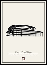 Malmö Arena Vintage Nr1 Malmö Redhawks-0