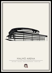Malmö Arena Vintage Nr1 Malmö Redhawks-0