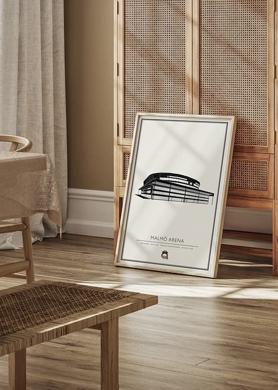 Poster Malmö Arena Vintage Nr1 Malmö Redhawks crossfade