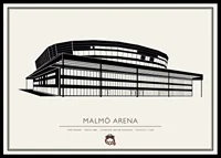 Malmö Arena Vintage Nr2 Malmö Redhawks-0