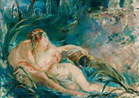 Apollo Revealing His Divinity to the Shepherdess Issé By Berthe Morisot-9