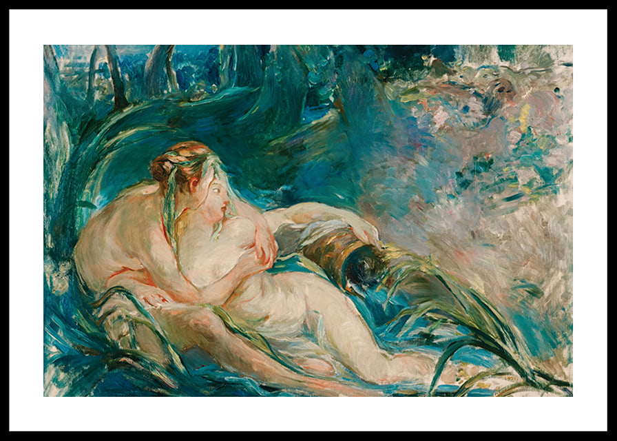 Apollo Revealing His Divinity to the Shepherdess Issé By Berthe Morisot-12