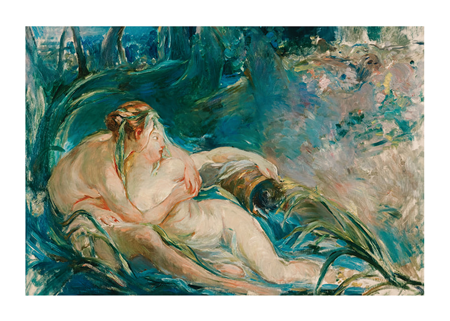 Apollo Revealing His Divinity to the Shepherdess Issé By Berthe Morisot-12