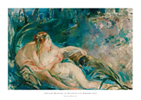Apollo Revealing His Divinity to the Shepherdess Issé By Berthe Morisot-1