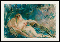 Apollo odhaľujúci svoje božstvo pastierke Issé od Berthe Morisot-4