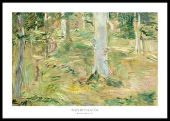 Poster Forêt De Compiègne By Berthe Morisot
