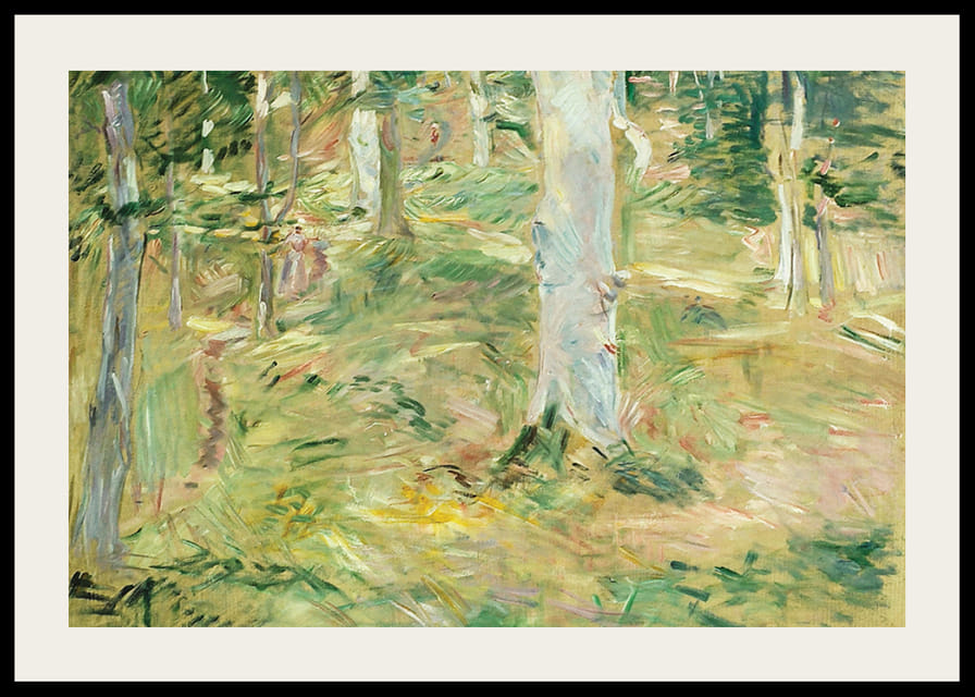 Compiègne Forest av Berthe Morisot-12