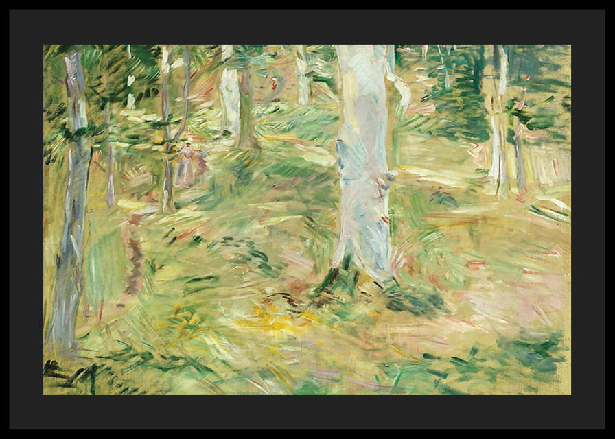 Compiègne Forest av Berthe Morisot-12