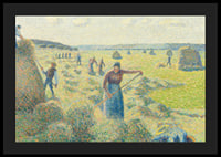 The Hay Harvest, Eragny By Camille Pissarro-6
