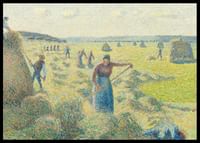 Høhøsten, Éragny af Camille Pissarro-2