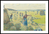 The Hay Harvest, Eragny By Camille Pissarro-2