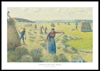 The Hay Harvest, Eragny By Camille Pissarro-0