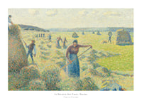 The Hay Harvest, Eragny By Camille Pissarro-1