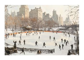 Plakat Skating In Central Bliss