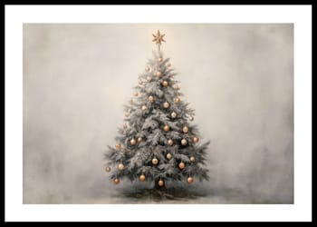 Poster Golden Glow Of Christmas