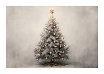 Poster Golden Glow Of Christmas