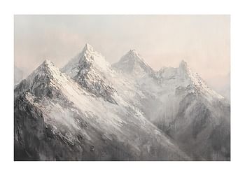 Poszter Winter Whispers Of The Peaks
