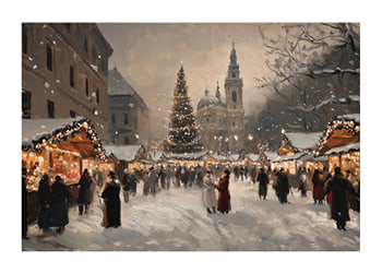 Poster Enchantment Of The Christmas Market