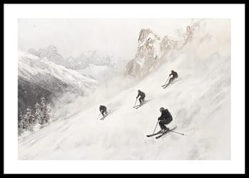 Poster Powdered Peaks Harmony