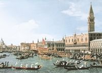 Retour de 'Il Bucintoro' le jour de l'Ascension par Canaletto-3