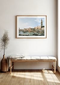 Retour de 'Il Bucintoro' le jour de l'Ascension par Canaletto-4