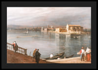 San Cristoforo, San Michele y Murano desde la Fondamenta Nuove, Venecia por Canaletto-6