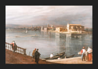 San Cristoforo, San Michele y Murano desde la Fondamenta Nuove, Venecia por Canaletto-7