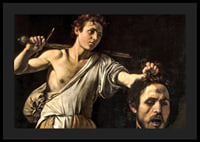 Davide con la testa di Golia di Caravaggio-6
