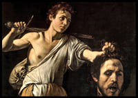 Davide con la testa di Golia di Caravaggio-8