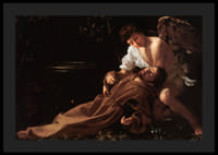 Šventasis Pranciškus Asyžietis ekstazėje, Caravaggio-6