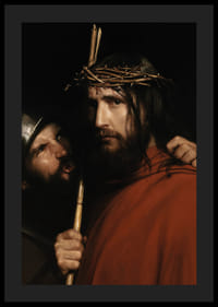 Kristus med hånende soldat af Carl Bloch-6