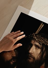 Christus met spottende soldaat door Carl Bloch-5