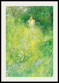 A Fairy (Kersti In The Meadow) By Carl Larsson-4