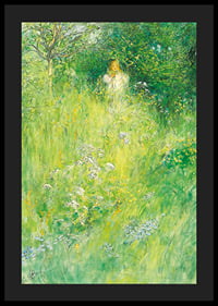 A Fairy (Kersti In The Meadow) By Carl Larsson-6